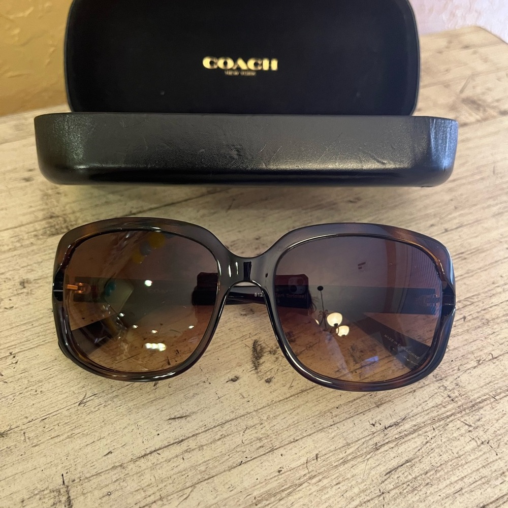 Coach Women's Brown Sunglasses